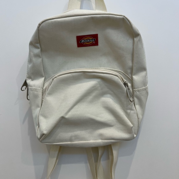 Dickies Cream Backpack Minimalist Everyday - Picture 1 of 15